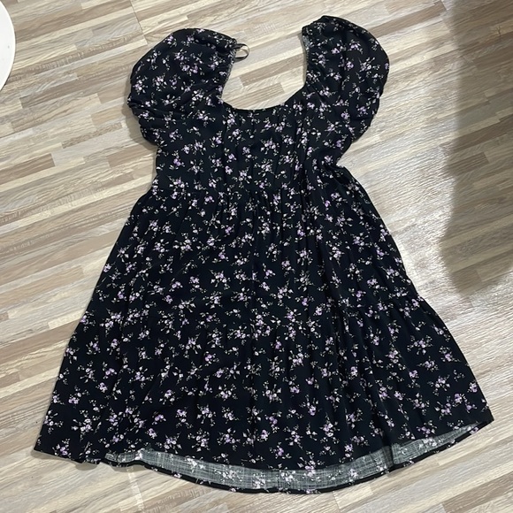 Wild Fable Size XXL stretchy floral tiered peasant baby doll dress - Picture 4 of 4